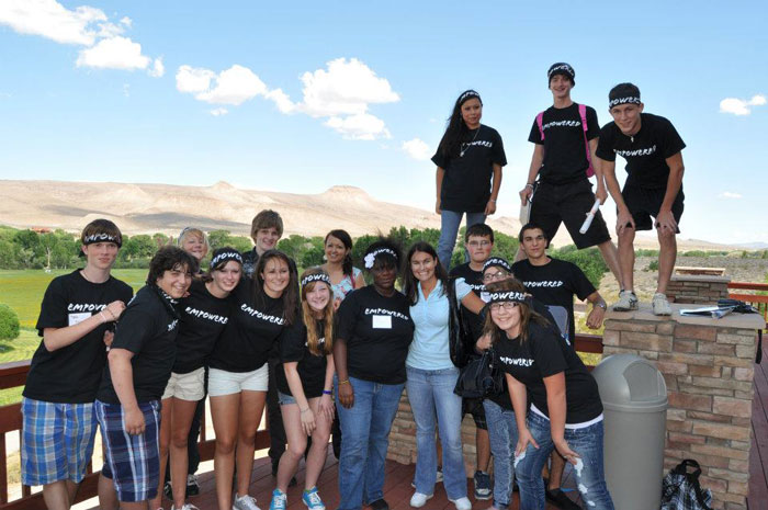 Teen Leadership Class Group Photo